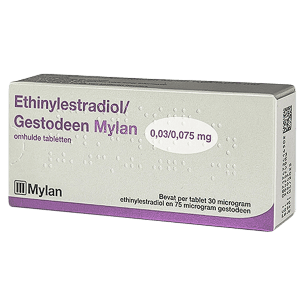 Ethinylestradiol / Gestodeen 0,03/0,075mg anticonceptiepil van Mylan