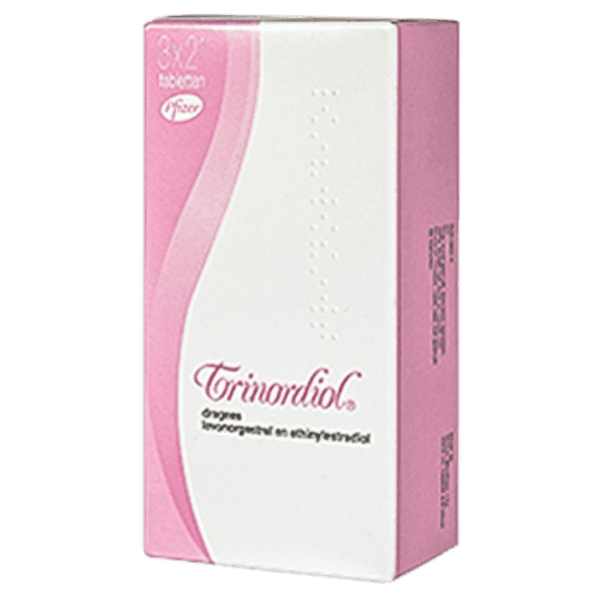 Verpakking Trinordiol Levonorgestrel/ Ethinylestradiol Pfizer