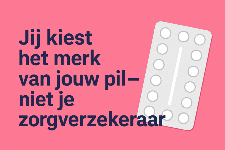 Zelf merk anticonceptiepil kiezen bij online bestellen anticonceptiepil