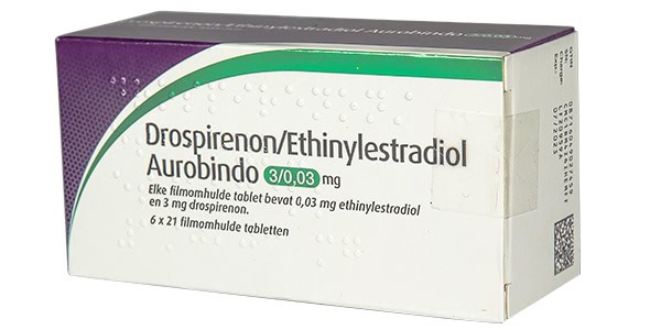 Drospirenon Ethinylestradiol 3/0,03 mg Aurobindo – combinatiepil anticonceptie
