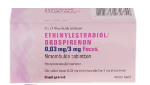 Ethinylestradiol / Drospirenon 0,03 mg / 3 mg Focus – Anticonceptiepil