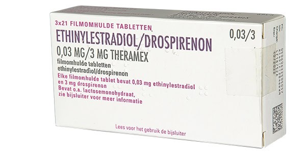 Ethinylestradiol Drospirenon 0,03/3 mg Theramex – combinatiepil anticonceptie