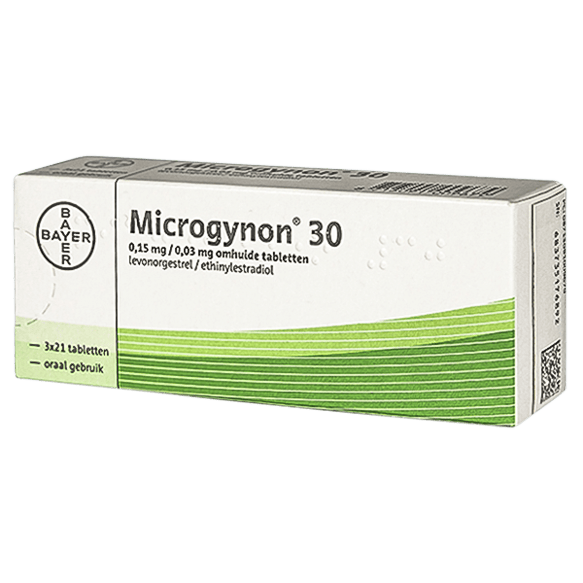 Microgynon 30 Levonorgestrel / Ethinylestradiol 0,15/ 0,03mg Bayer