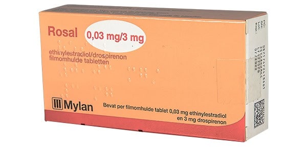 Anticonceptiepil Rosal Ethinylestradiol Drospirenon 0,03/3 mg – betrouwbare pil tegen zwangerschap