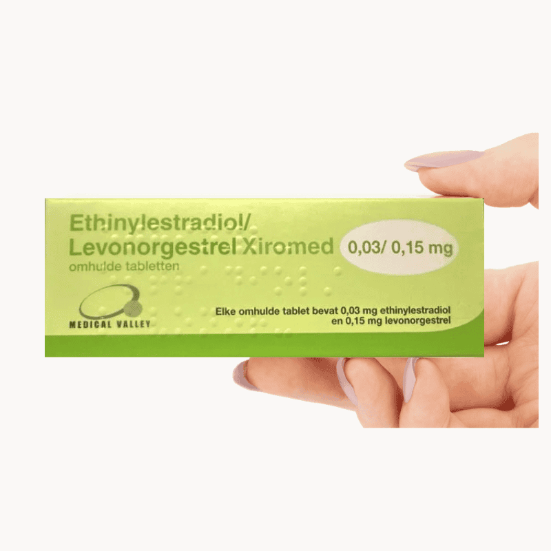 De anticonceptiepil Ethinylestradiol Levonorgestrel van Xiromed online bestellen bij Zekervandepil.