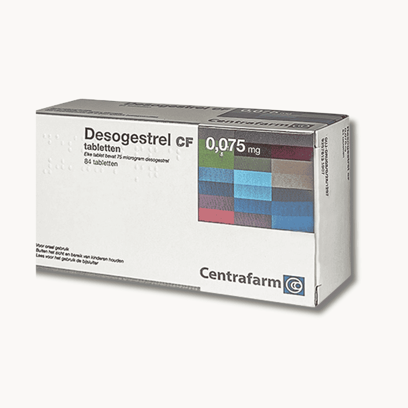 Desogestrel 0,075 mg Centrafarm minipil voor 3 maanden.