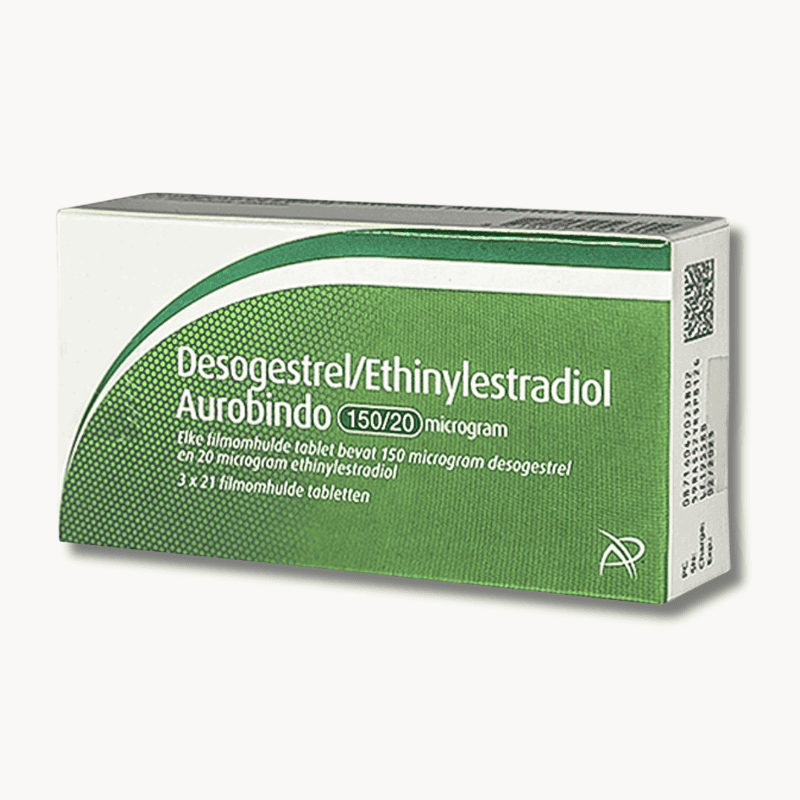 Desogestrel Ethinylestradiol 0,15 0,02 mg Aurobindo anticonceptiepil voor 3 maanden