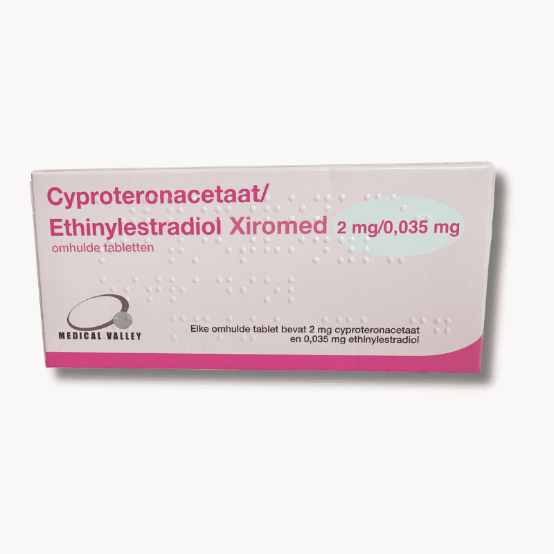 Ethinylestradiol Cyproteronacetaat 0,035 2mg Mylan anticonceptiepil generieke Diane pil voorraad voor 3 maanden