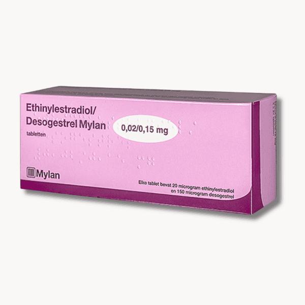 Ethinylestradiol Desogestrel 0,02 0,15mg Mylan anticonceptiepil generieke Lovette voorraad voor 3 maanden