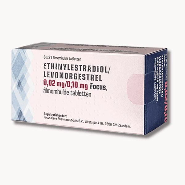 Ethinylestradiol Levonorgestrel 0,02 0,1mg Focus anticonceptiepil generieke Microgynon 20 voorraad voor 6 maanden
