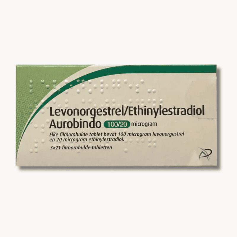 Levonorgestrel / Ethinylestradiol 0,10/ 0,020mg Aurobindo