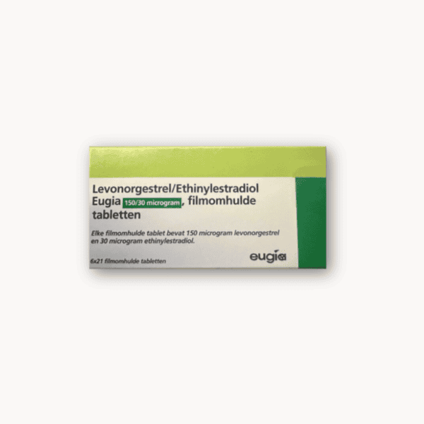 Levonorgestrel Ethinylestradiol 0,15 mg 0,03 mg Eugia anticonceptiepil 3 maanden voorraad