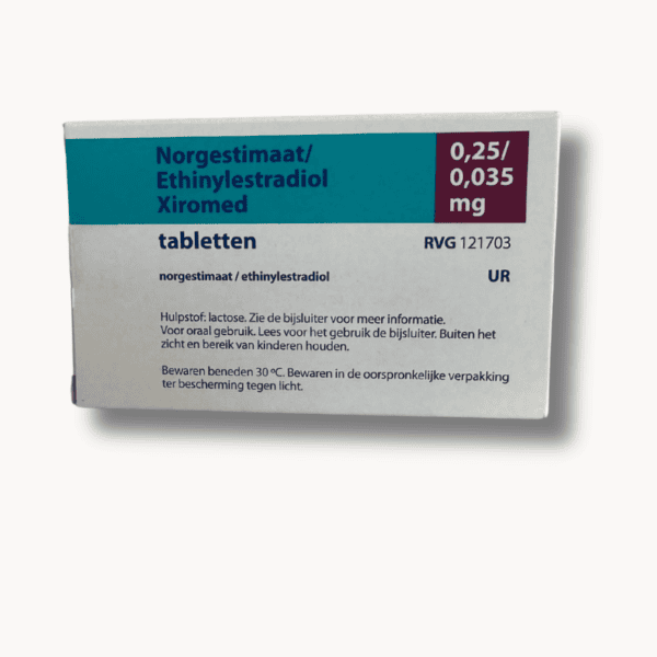 Norgestimaat Ethinylestradiol 0,25 0,035 mg Xiromed anticonceptiepil voor 3 maanden.