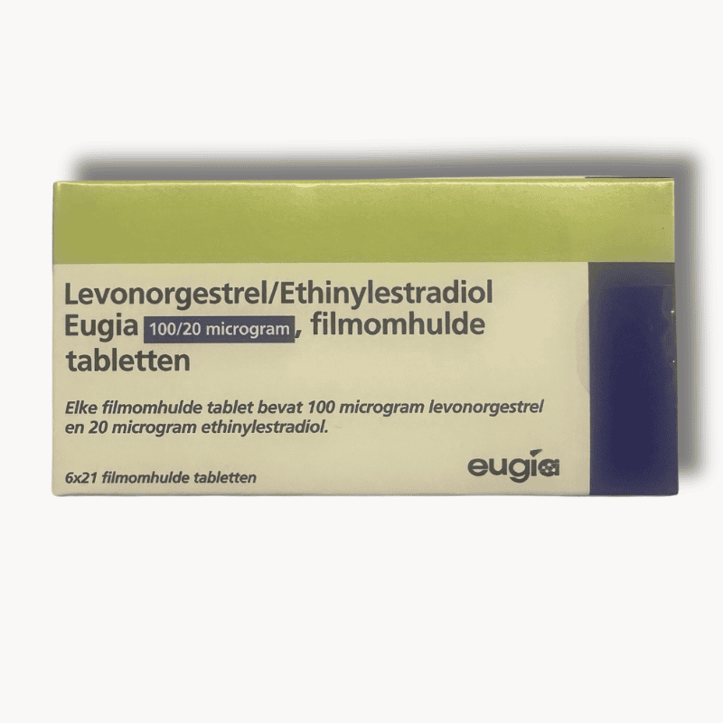 Levonorgestrel / Ethinylestradiol 0,10/0,020 mg Eugia – 3 maanden voorraad